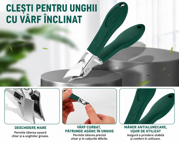 Set Profesional Pentru Unghii Groase sau Încarnate