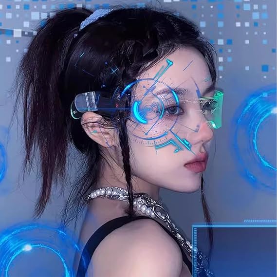 Ochelari LED Neon Cyber