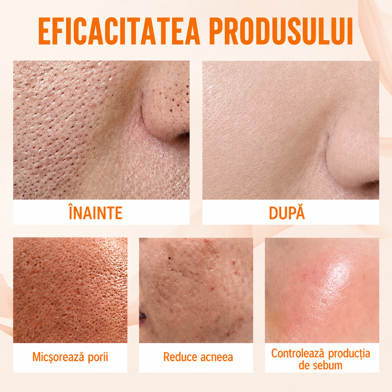 Gel Exfoliant Natural cu Extract de Portocală