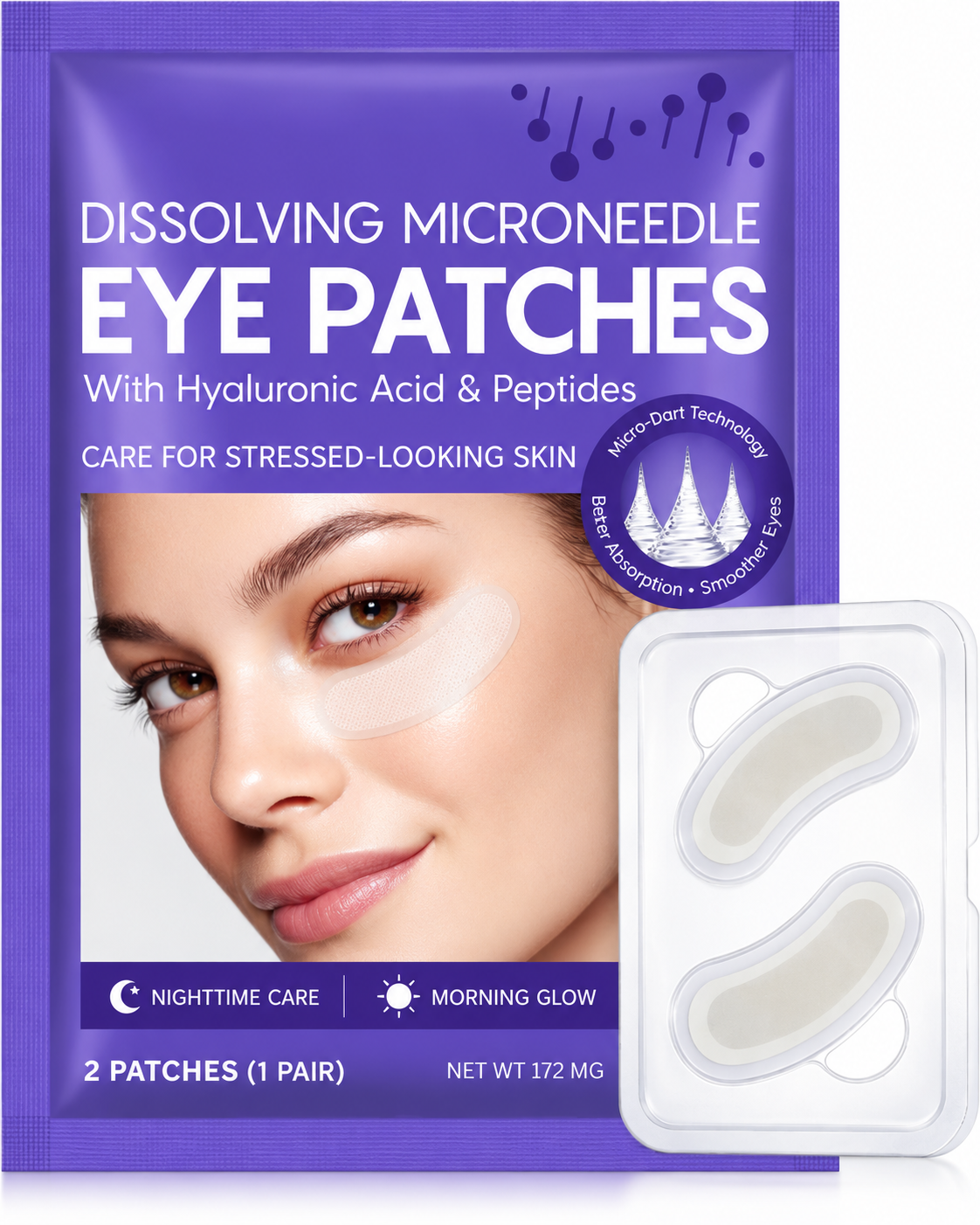 Microneedle Korean Skincare- Tratament Riduri Ochi