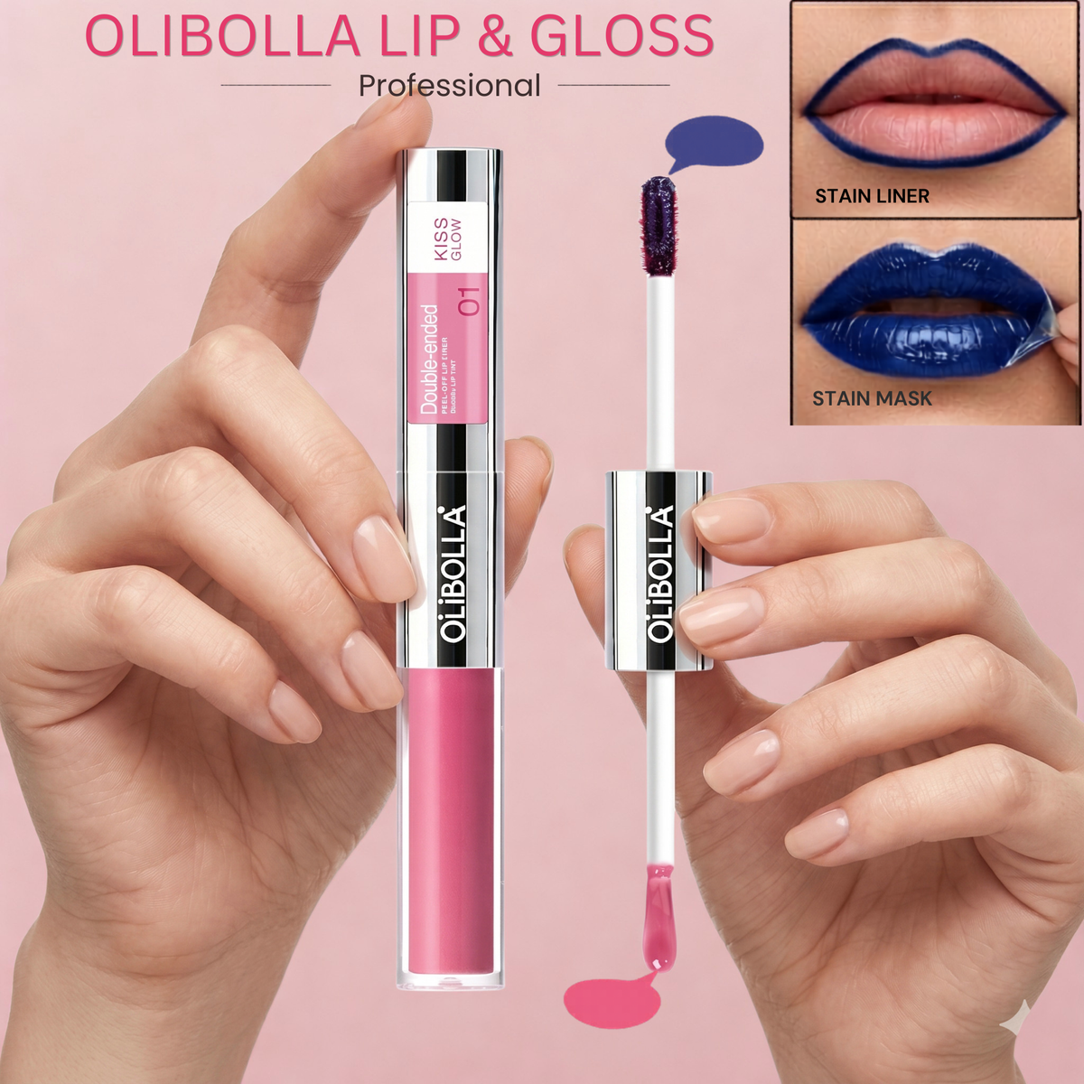 Lip Stain Mask/Liner & Gloss