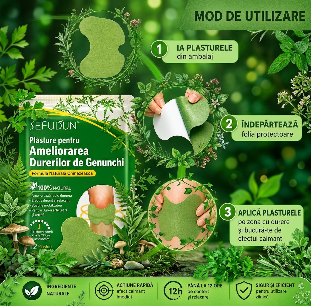 Patch Cald pentru Ameliorare Rapidă