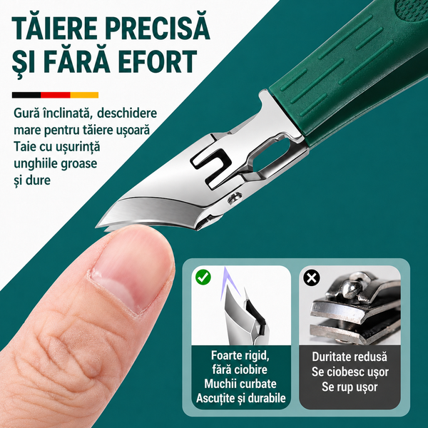 Set Profesional Pentru Unghii Groase sau Încarnate