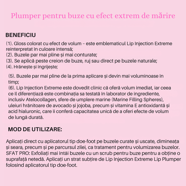 Serum Volumizant Buze Instant Efect