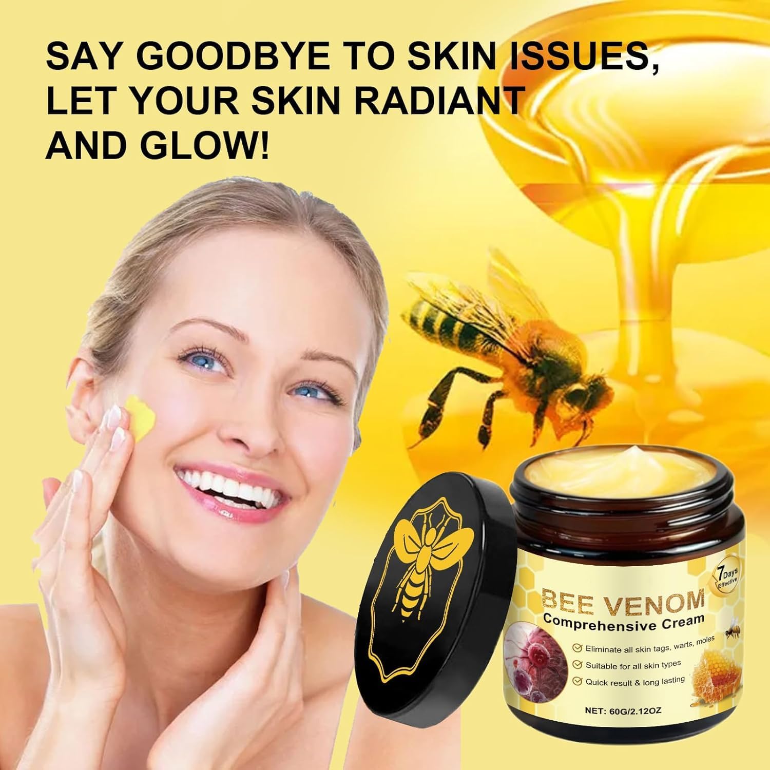 Crema cu Venin de Albină și Propolis-Reparatoare