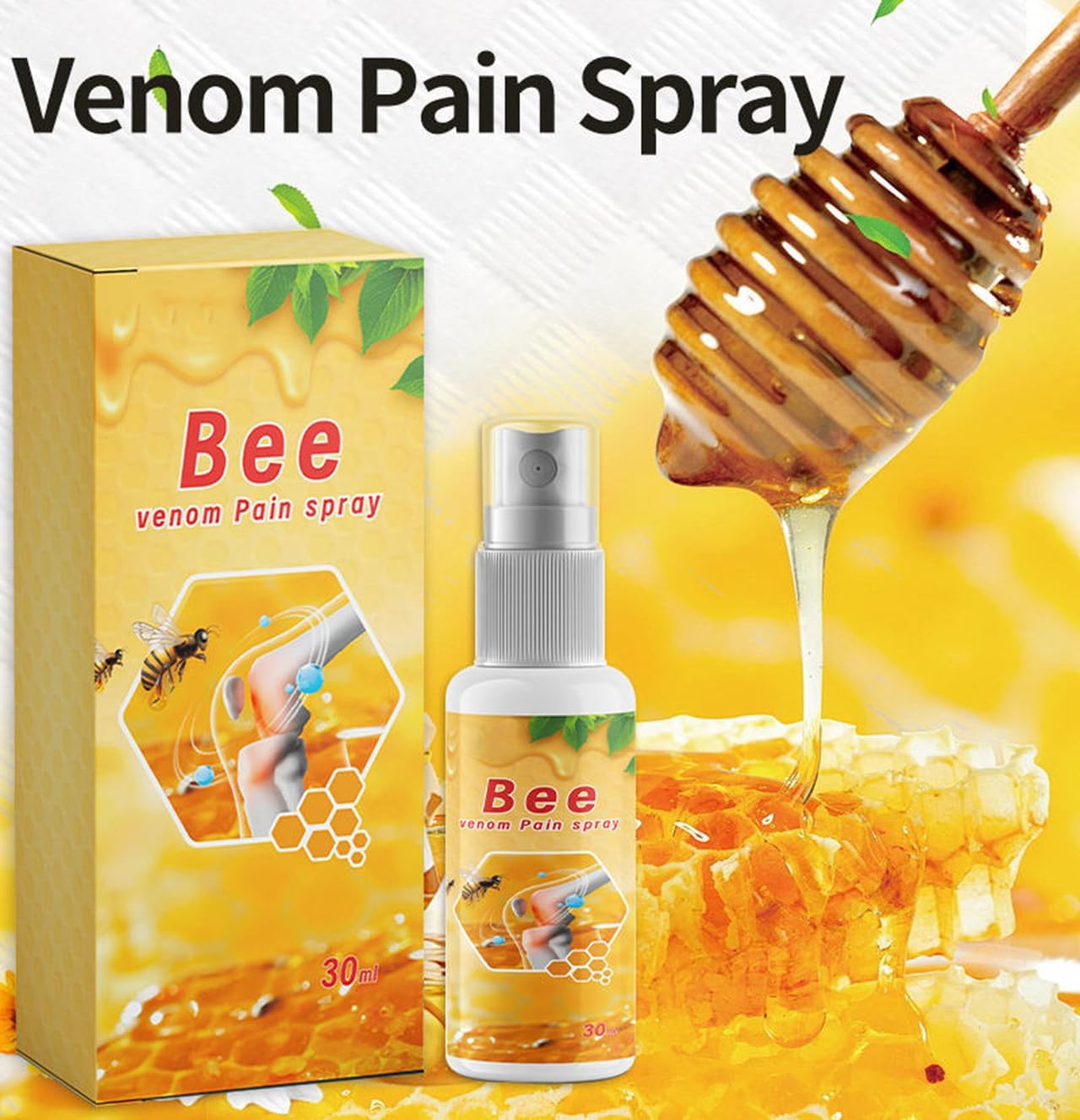 Spray Calmant Rapid cu Venin Natural de Albine