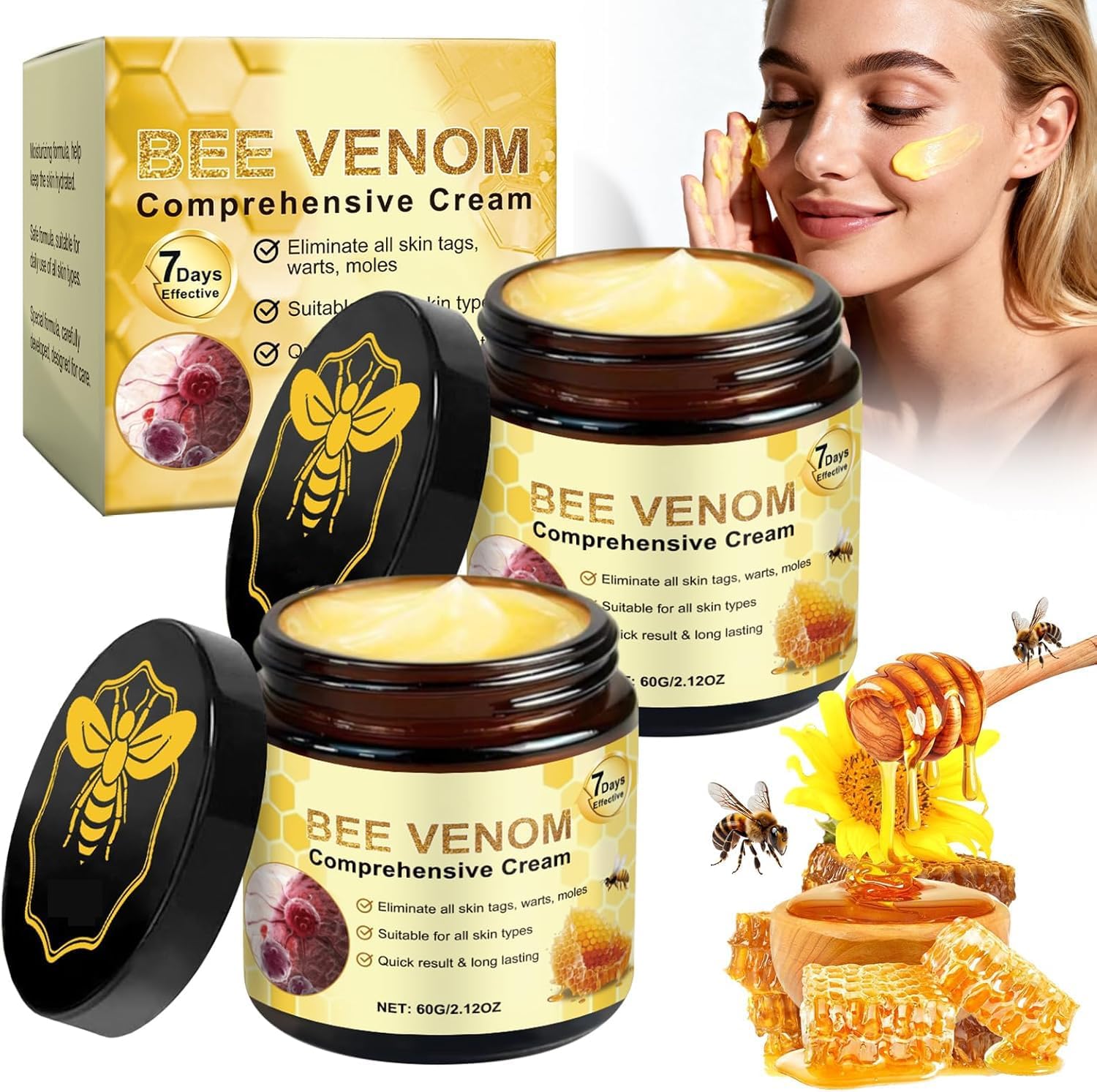 Crema cu Venin de Albină și Propolis-Reparatoare